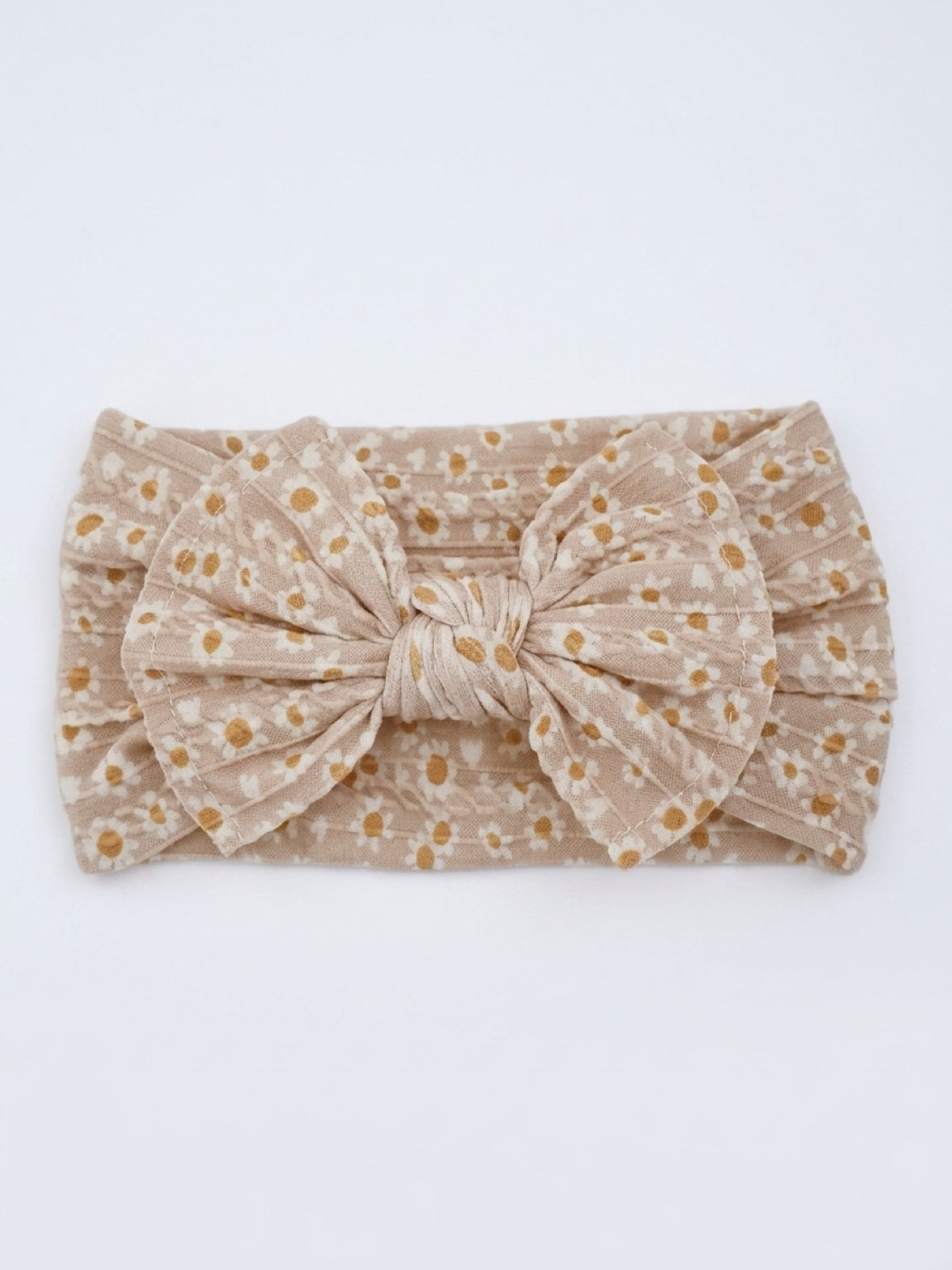 Mia Cable Knit Nylon Headband - Daisy - Adassa Rose