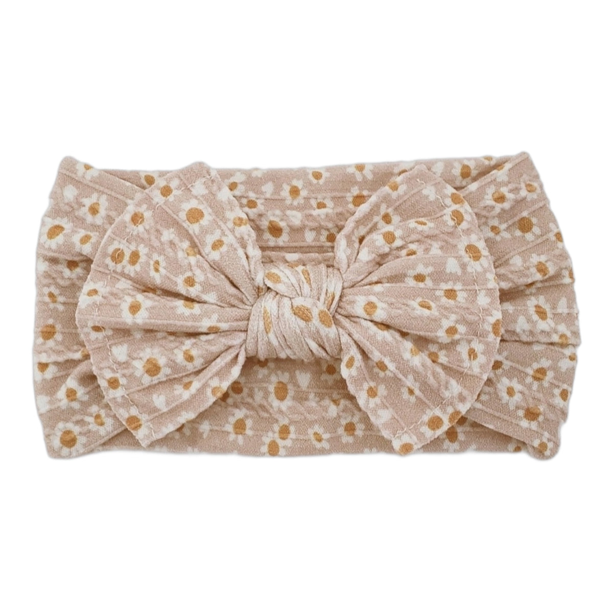 Mia Cable Knit Nylon Headband - Daisy - Adassa Rose