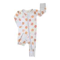 Daisy Zipper Romper Baby - Adassa Rose