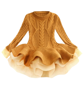 Ginger Tutu Sweater Dress Girl