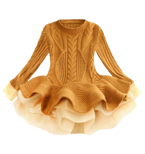 Ginger Tutu Sweater Dress Girl 2T