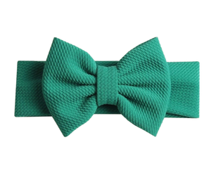 Emma Bow Headwrap - Teal