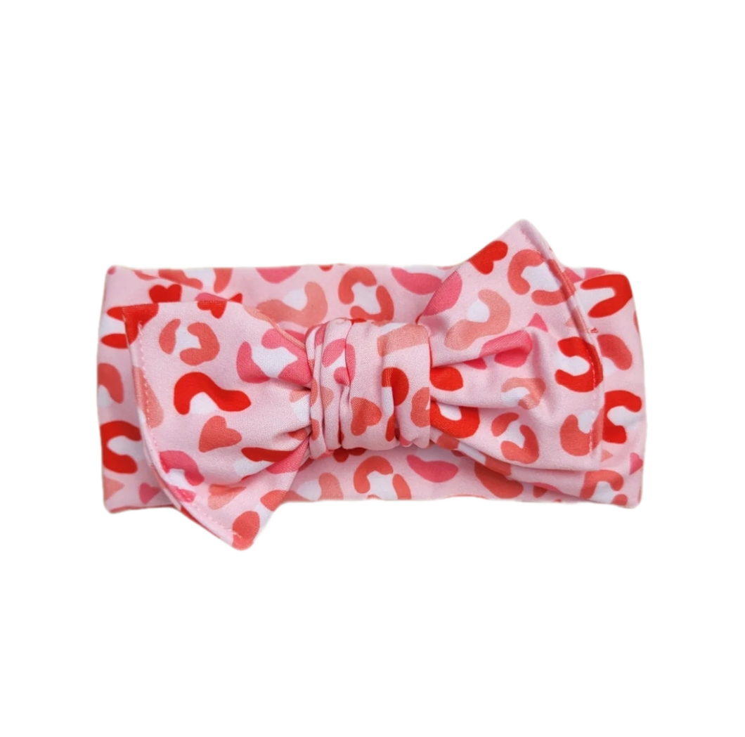 Pink Cheetah Headband