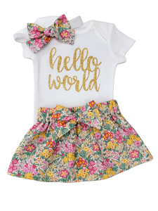 Lyra Baby Girl Coming Home Outfit