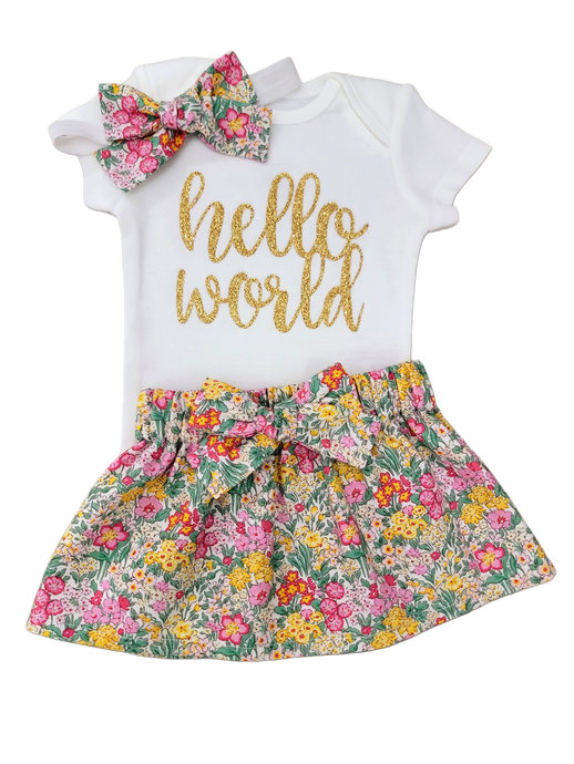 Lyra Baby Girl Coming Home Outfit