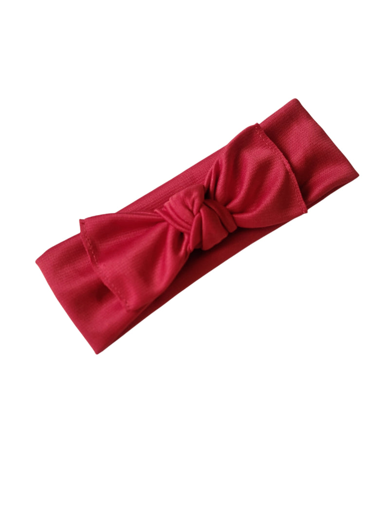 Red Bow Headband