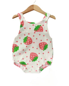 Strawberry Romper Baby