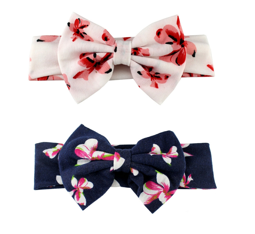 Tropical Bow Headband - Adassa Rose