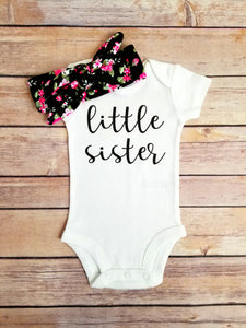 Little Sister Onesie - Adassa Rose