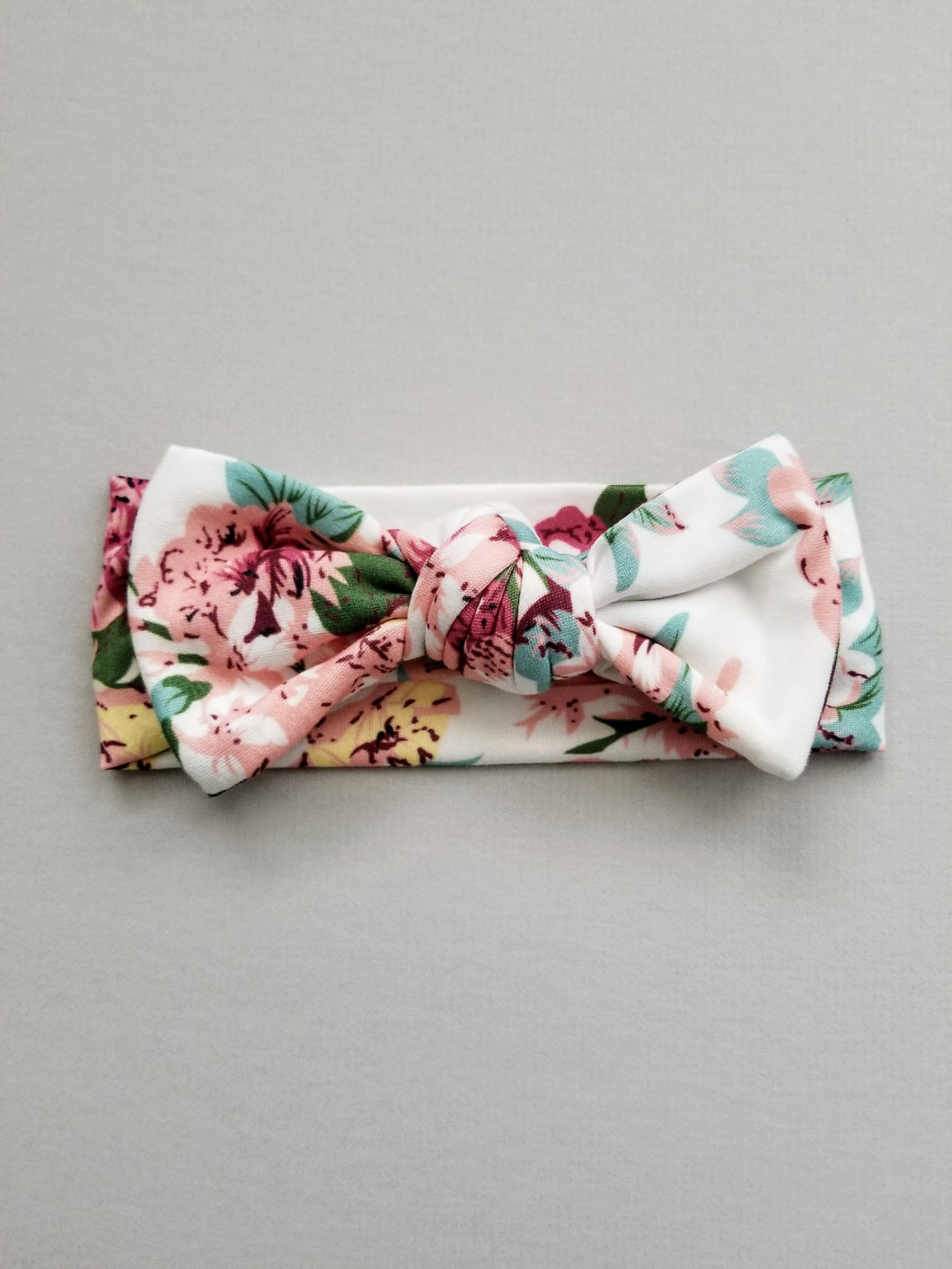 Scarlett Knotted Bow Headwrap - Adassa Rose