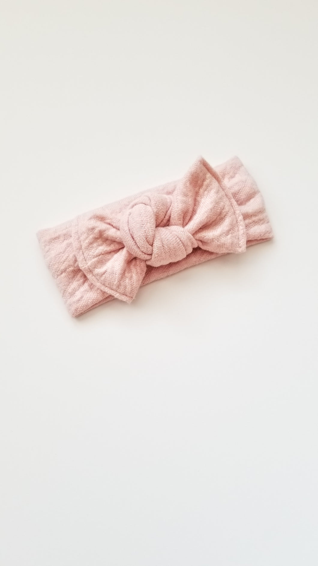 Nola Bow Headwrap - Blush Pink - Adassa Rose