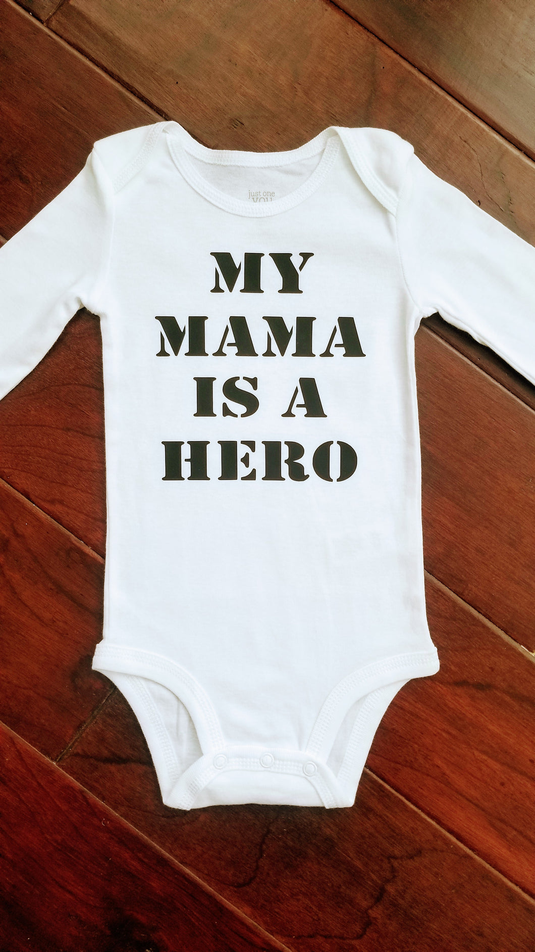 My Mama Is A Hero Onesie - Adassa Rose