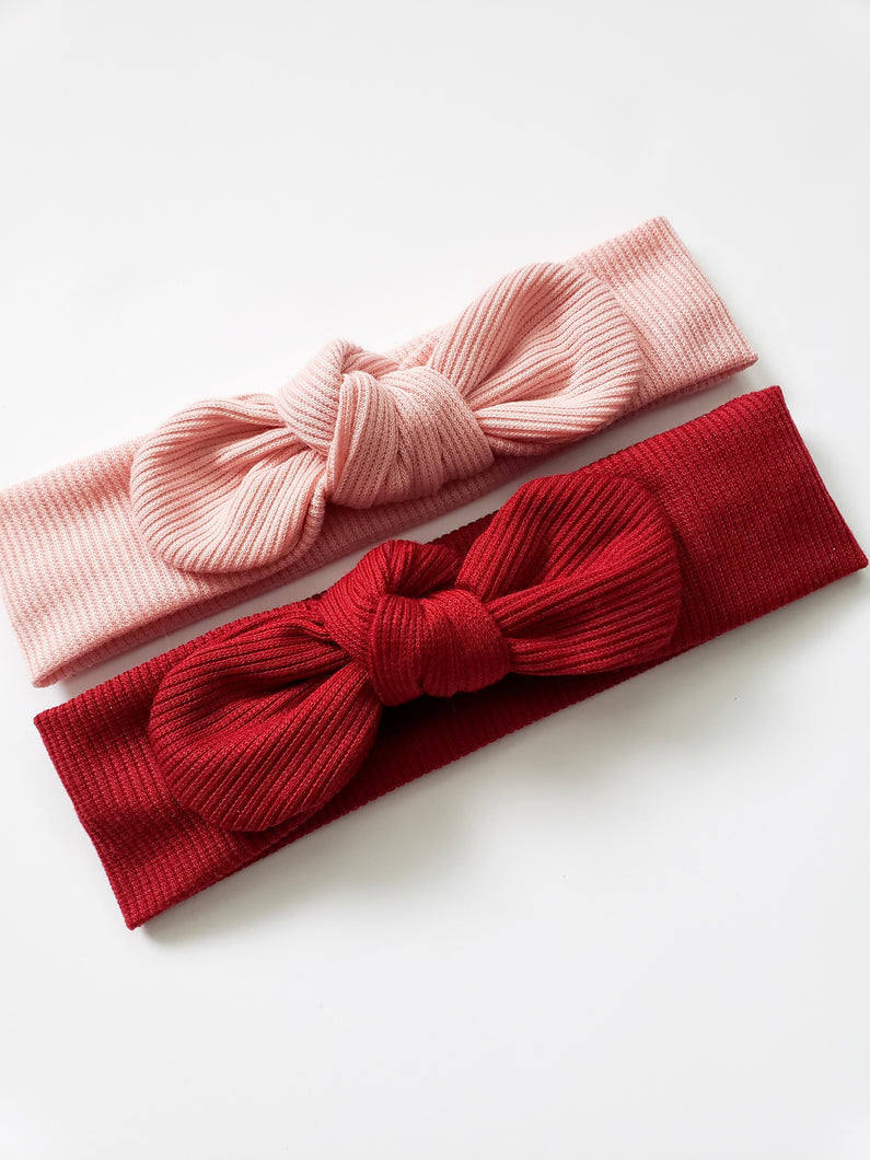 Ribbed Top Knot Headband | Baby Headband - Adassa Rose