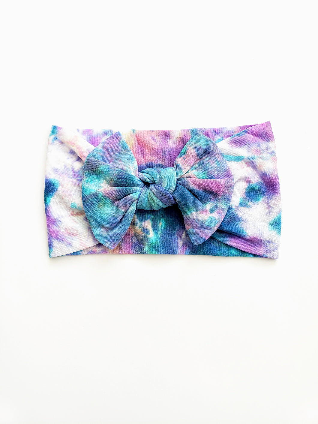 Tie Dye Nylon Headband | Cotton Candy