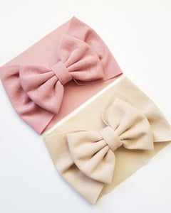 Morgan Taylor Bow Headwrap Baby Headwrap - Adassa Rose