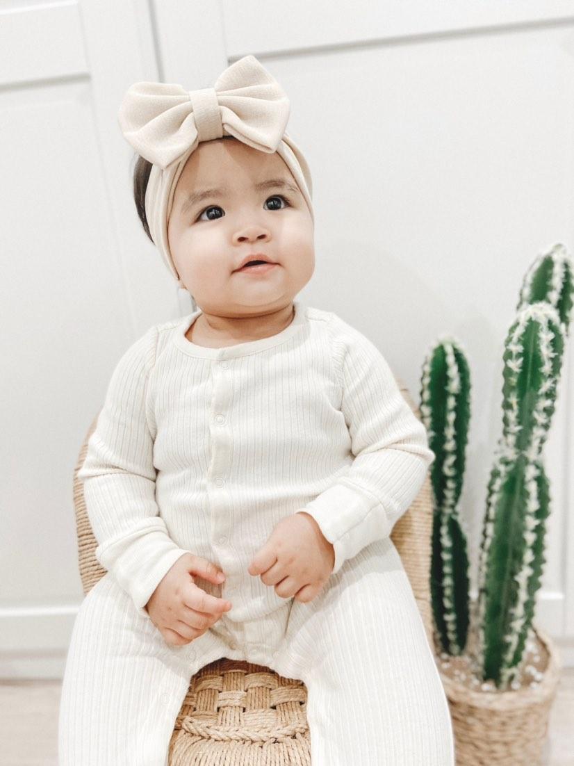 Morgan Taylor Bow Headwrap Baby Headwrap - Adassa Rose
