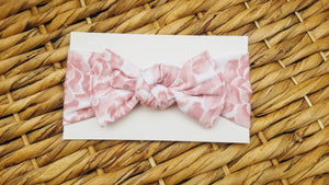 Antique Rose Bow Headwrap - Adassa Rose