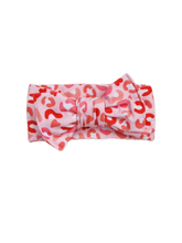 Load image into Gallery viewer, Pink Leopard Valentine&#39;s Day Headband