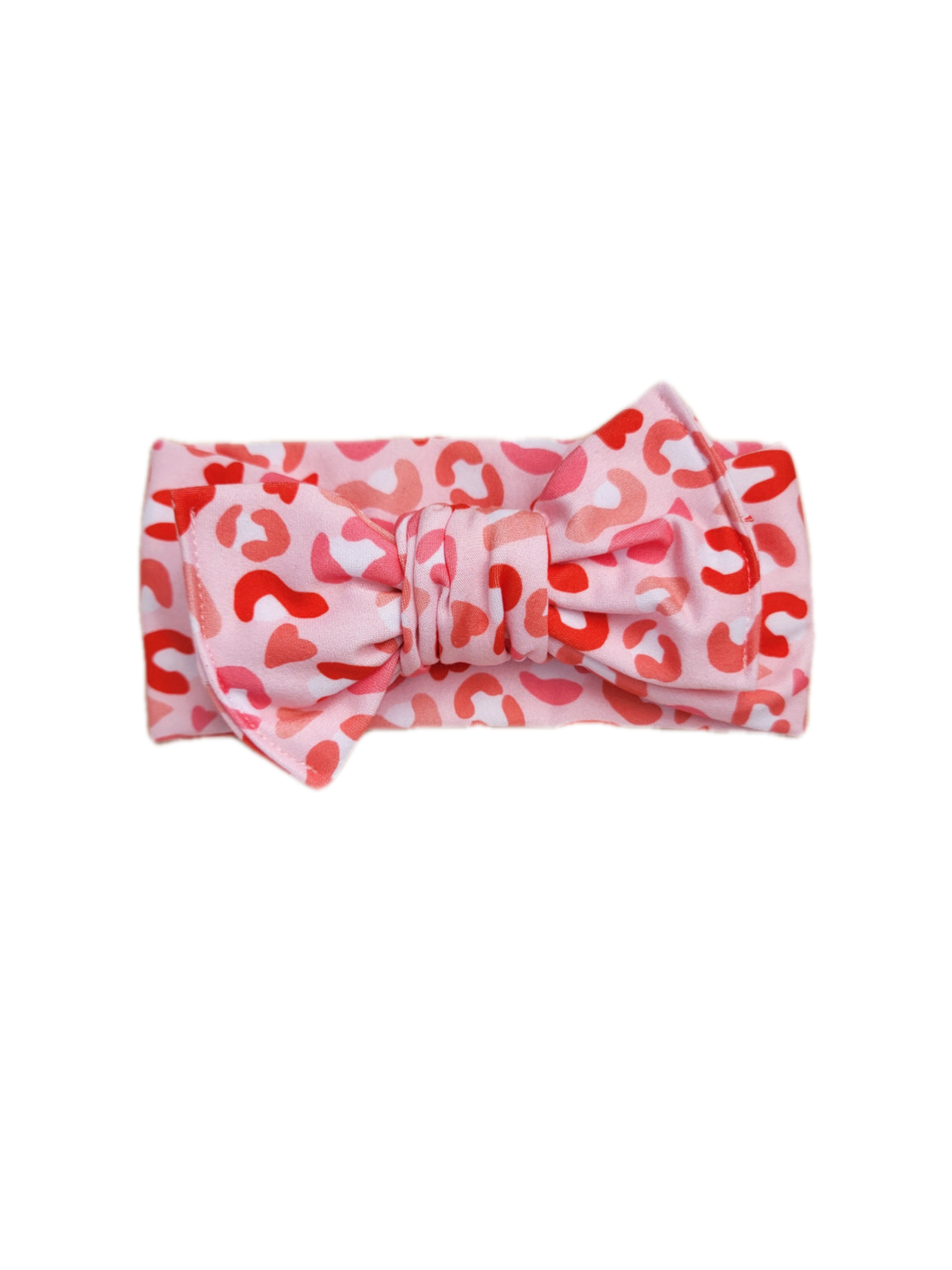 Pink Leopard Valentine's Day Headband
