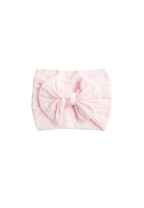 Nylon Bow Headwrap Softest Pink - Adassa Rose