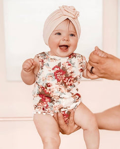 Scarlett Floral Pom Pom Romper Girl - Adassa Rose