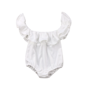 Lola Ruffle Romper - Adassa Rose