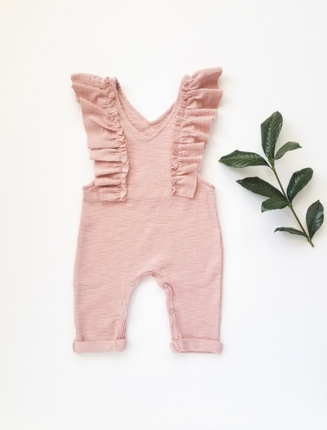 Zaria Ruffle Jumpsuit Baby Girl - Adassa Rose