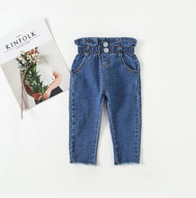 Load image into Gallery viewer, Lanie High Waist Jeans Baby Girl